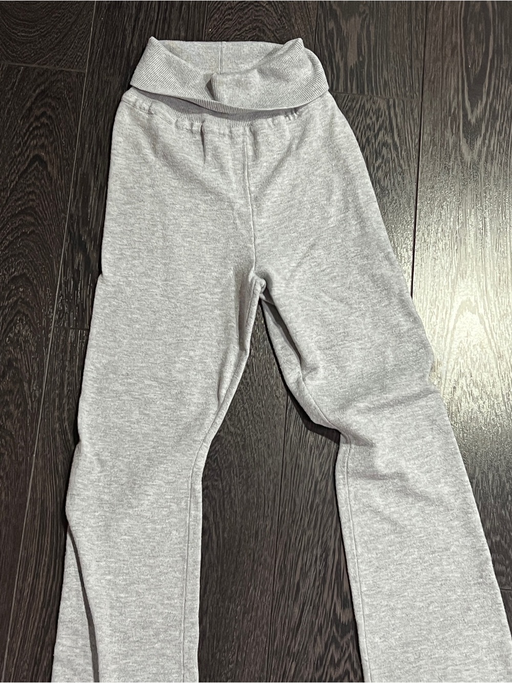 Women's Athletic fold over waist Sweat Pants size medium 8-10